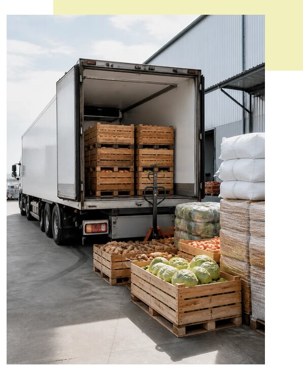 Доставка сельхозпродукции на паллетах в Пушкино по цене от 5550 р. | Агросервис-Пшк